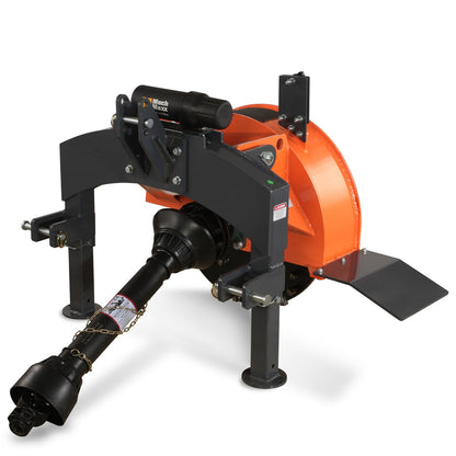 3-Point PTO Stump Grinder with 34 Carbide Teeth (PTO Shaft Included with Slip Clutch), for 15-45HP Tractor, SG24